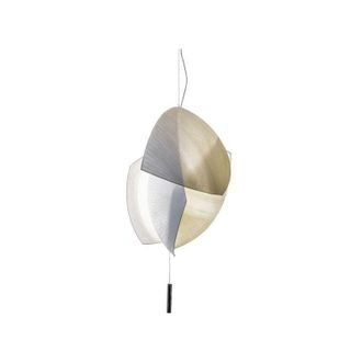 Leds - C4 Grok Voiles - led Small Ceiling Pendant Chrome Phase Cut Dimming 490cm 4855lm 3000K