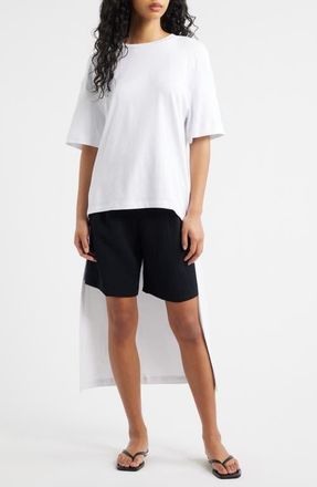 Mango Iris T-Shirt Midi Dress in White at Nordstrom, Size Medium