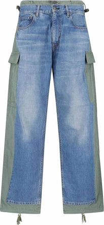 Junya Watanabe X levis strauss jeans with inserts
