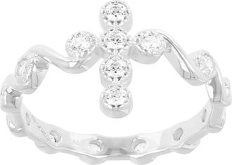 Autentica 0.45 Cttw Cross Ring