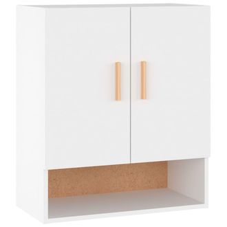vidaXL Armario De Pared Madera Contrachapada Blanco 60x31x70 Cm Vidaxl
