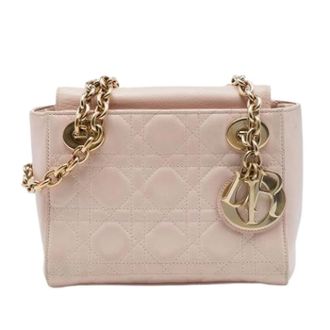 Dior Pre-owned Vintage Schoudertas - Dames - Pre-owned - Roze - Maat: ONE Size Leer