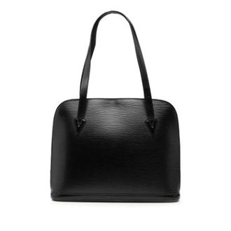 Louis Vuitton Pre-owned Shoulder Bags, female, Black, Size: ONE SIZE Pre-owned Lussac Shoulder Bag