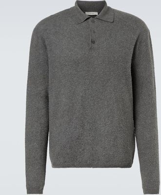 The Row Almot cotton polo sweater