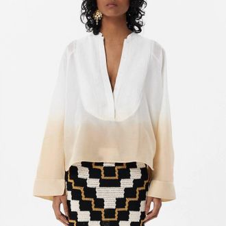 Maria Cher Corrientes Josephine Shirt In Off White
