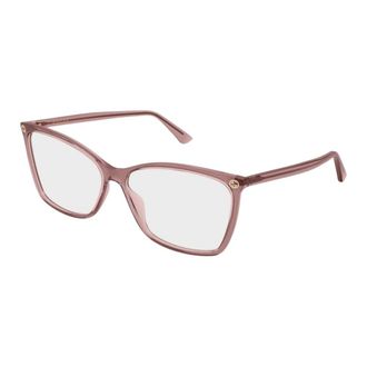 Gucci Optical Frame - female - Gucci - Glasses - Pink - 58 MM - Accessories