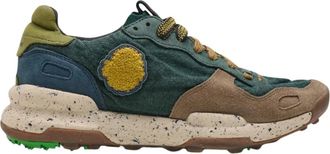 Satorisan Chacrona Linen - Heren - Sneakers - Veelkleurig - 41 EU - Katoen - Schoenen