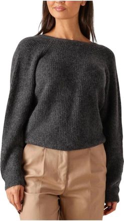 Second Female Dames, Truien, Grijs, Maat: L Wol