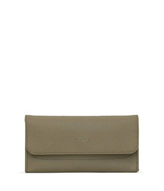 Matt & Nat Womens Niki Purity Wallet In Mineral/fig