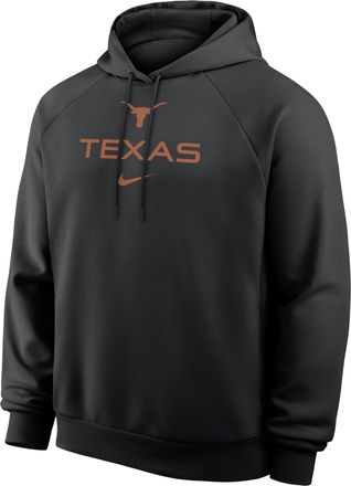 Nike Texas Premium Performance Nike Mens Dri-FIT College Pullover Hoodie in Black | 03EJ00ATXE-YT6