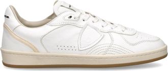 Philippe Model Pgal Skate - Dames - Sneakers - Wit - 40 EU - Katoen - Schoenen