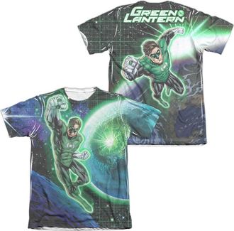 Gildan DC Comics Gl In Space (Front/Back Print) Adult Poly/Cotton Short Sleeve Tee / T-Shirt