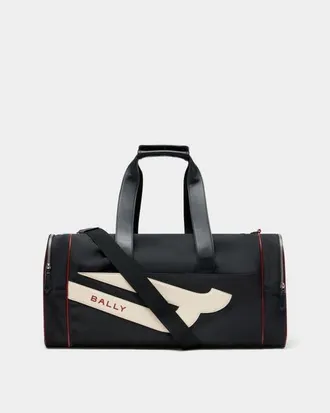 Bally Competition Duffle Bag in Nylon in Black at Nordstrom