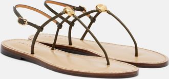 Amanu Studio Naivasha leather thong sandals