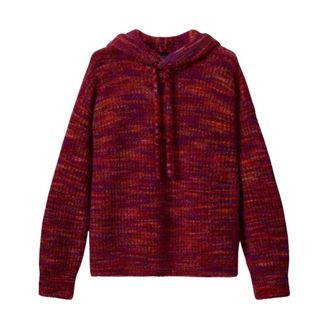 Roberto Collina Round-neck Knitwear, male, Brown, L, Maglia 100% Lana