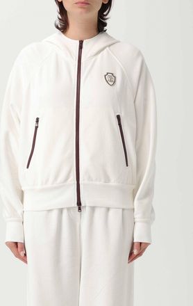 Brunello Cucinelli Felpa con cappuccio e stemma Brunello Cucinelli