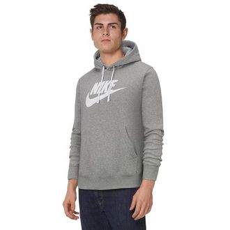 Nike Mens GX Club Hoodie - Dark Grey Heather/White Size XXLT