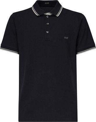 Fay Polo Shirt With Logo