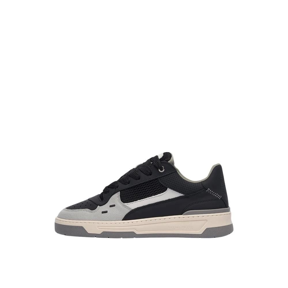 Filling Pieces Schoenen, Heren, Zwart, 44 EU, Leer, Cruiser Black