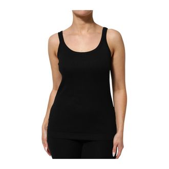 Dolce & Gabbana Sleeveless Cotton Tank Top