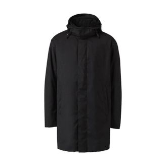 Emporio Armani Trench coat stile parka - - Coats - Uomo - Nero - XL