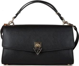 Guess Patsie Handtas met Klep - Dames - Handtassen - Zwart - ONE Size - Tassen