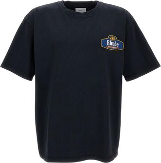 Rhude Black Crew Neck T-Shirt