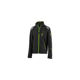 Fortis Fortis - Chaqueta Softsbrillante Para Ni&ntilde;o 24, Negro/verde Limon,gr146-152