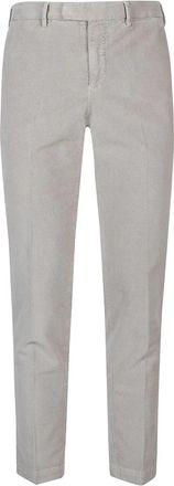 Pantaloni Torino Master Flat Front Pant - Heren - Slim Fit Broeken - Grijs - XL - Katoen - Broeken