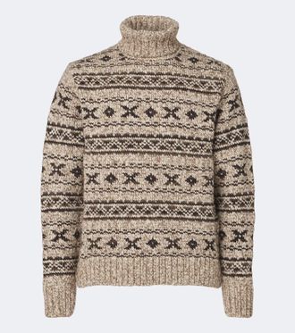 Ralph Lauren Pullover in misto lana a collo alto
