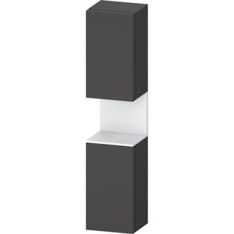 Duravit Qatego Armario Alto, Puerta Bisagra Izquierda, - Duravit