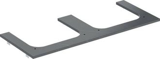 Keramag Geberit One Placa De Lavabo, Doble Recorte, Para Lavabo Sobre