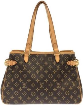 Louis Vuitton Pre-owned Batignolles Horizontal Tote - Dames - Vintage Shopper - Bruin - ONE Size - Vintage