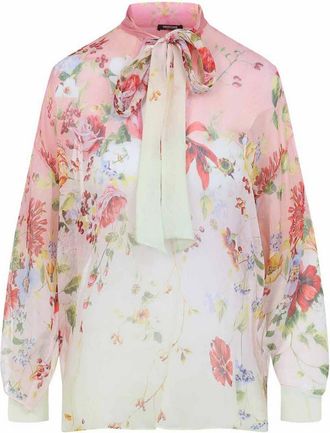 Roberto Cavalli Miami Flowers Blouse