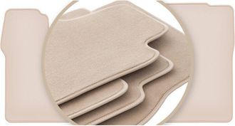 OEM Alfombrillas Beige Premium Para: Cami&oacute;n Man Tgx 2007