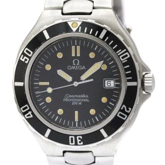 Omega Pre-owned Watches, male, Black, Size: ONE SIZE Pre-owned Seamaster 2850.50 Wristwatch