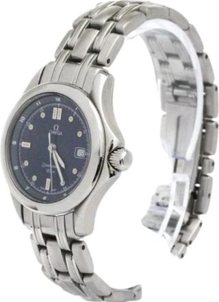 Omega Pre-owned Watches, female, Blue, Size: ONE SIZE Pre-owned Seamaster 120m Quartz Watch