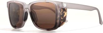 Sunski Womens Couloir Square Sunglasses In Mist Amber