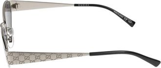 Gucci Womens Gg1853s Sunglasses Silver Metal