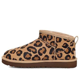 UGG (WMNS) UGG Classic Ultra Mini Spotty Boot Leopard 1134523-NAT