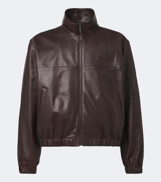 Saint Laurent Giacca blouson in pelle
