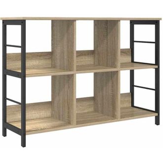 vidaXL Estante de libros Roble Sonoma 102 x 32 x 72,5 cm vidaXL