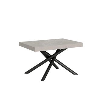 Itamoby Mesa extensible 90x120/380 cm efecto madera cachemira, hierro