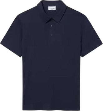Lacoste Regular Fit Commuter Polo - Heren - Polos - Blauw - S - Leer - Tops