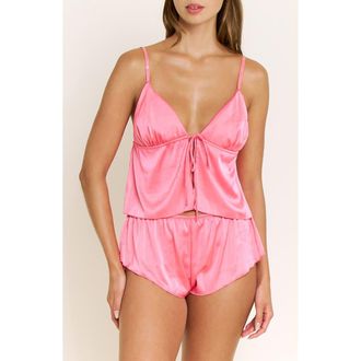Honeydew Intimates Rowan Satin Camisole & Short Pajamas in Adore at Nordstrom, Size X-Small
