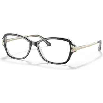 Sferoflex 54mm Butterfly optical glasses in Black at Nordstrom