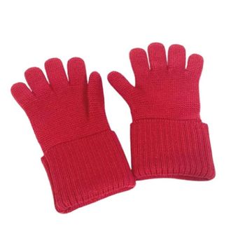 Louis Vuitton Pre-owned Accessories, unisex, Red, Size: ONE SIZE Pre-owned Warm Gloves