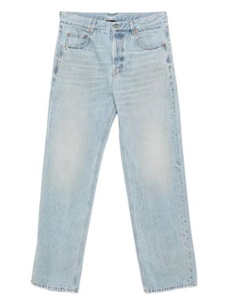 Saint Laurent straight-leg jeans - Blauw