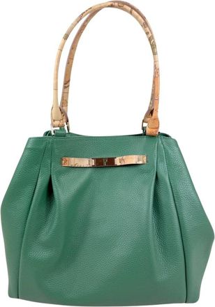 Alviero Martini 1A Classe Handbags, female, Green, Size: ONE SIZE Country Bag Maxi Shopper