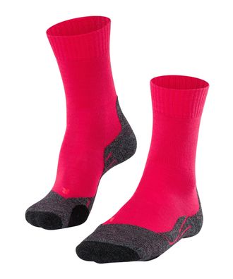 Falke Wandersocken FALKE TK2 Explore, Damen, Gr. 35-36, rosa (rose), Materialmix, normal, Socken Wandersocken, hohe Feuchtigkeitsaufnahme, schnell trocknend